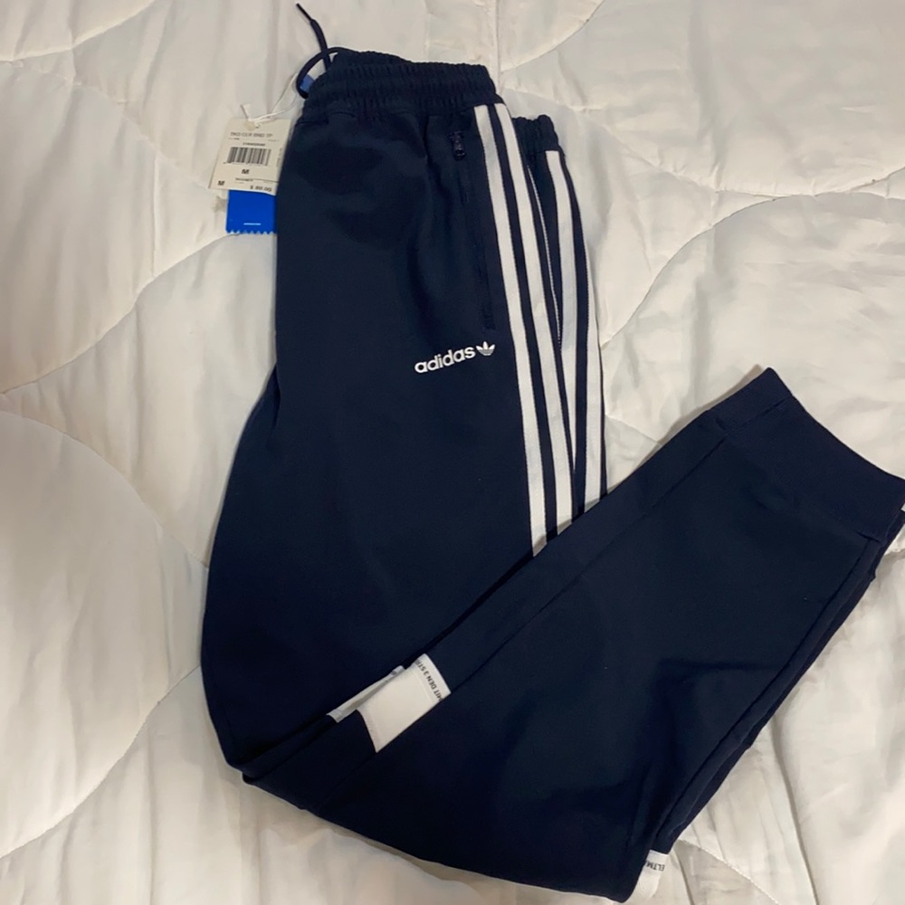 Men’s adidas joggers navy medium